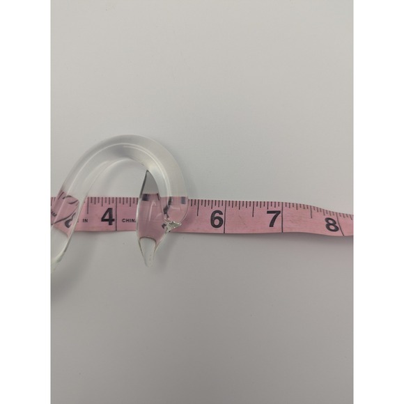 Vintage Clear Glass Swan Figurine Paperweight Elegant Tabletop Decor Accent - Picture 12 of 13